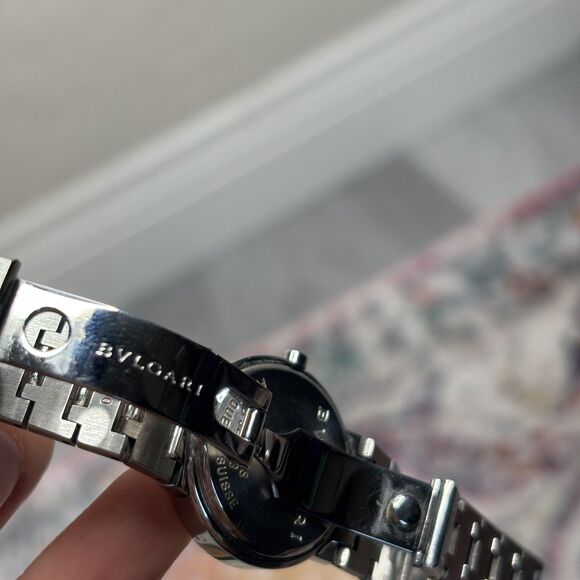 Bvlgari BB26 Silver Quartz Watch - Picture 4 of 8